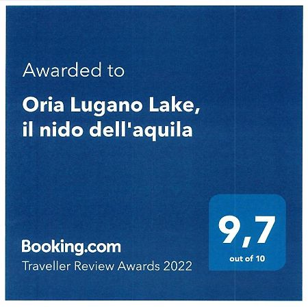 Oria Lugano Lake, Il Nido Dell'Aquila Exterior photo